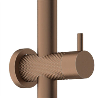 Nero Opal Twin Shower Set | Brushed Bronze |