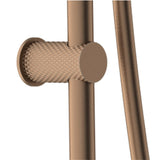 Nero Opal Rail Shower | Brushed Bronze |