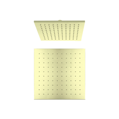 Nero Square Shower Head | Brushed Gold |