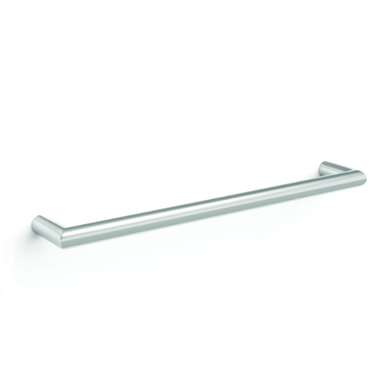 Thermogroup Round Single Bar Heated Towel Rail 832mm | Polished Stainless |